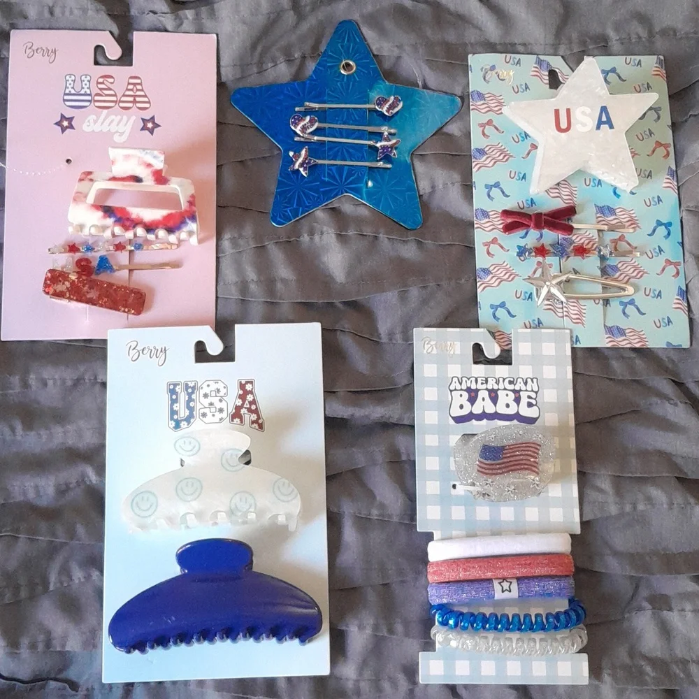 Star-Spangled Kids Hair Accessory Collection - Picture 2 of 4